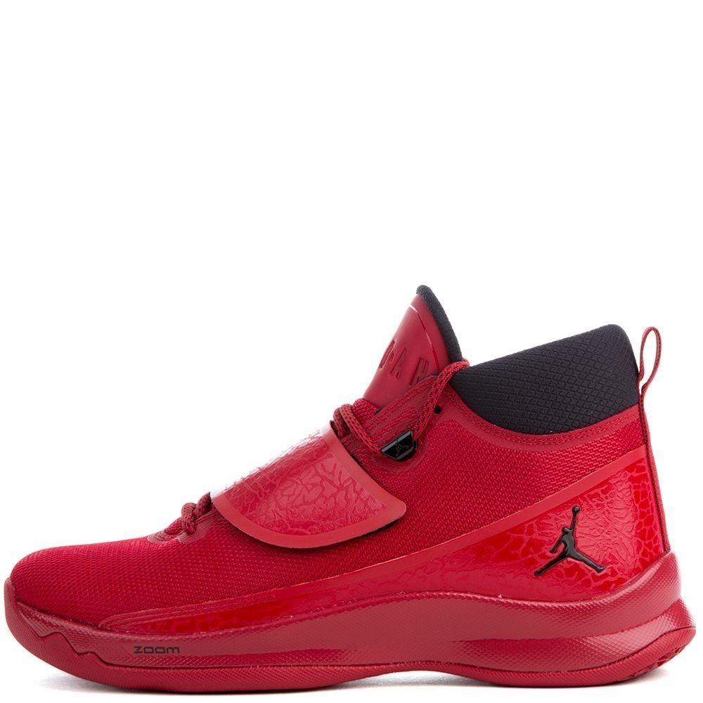 Nike Air Jordan Super Fly Hi-Top Athletic Red Sneaker 881571-601 Men Size 14